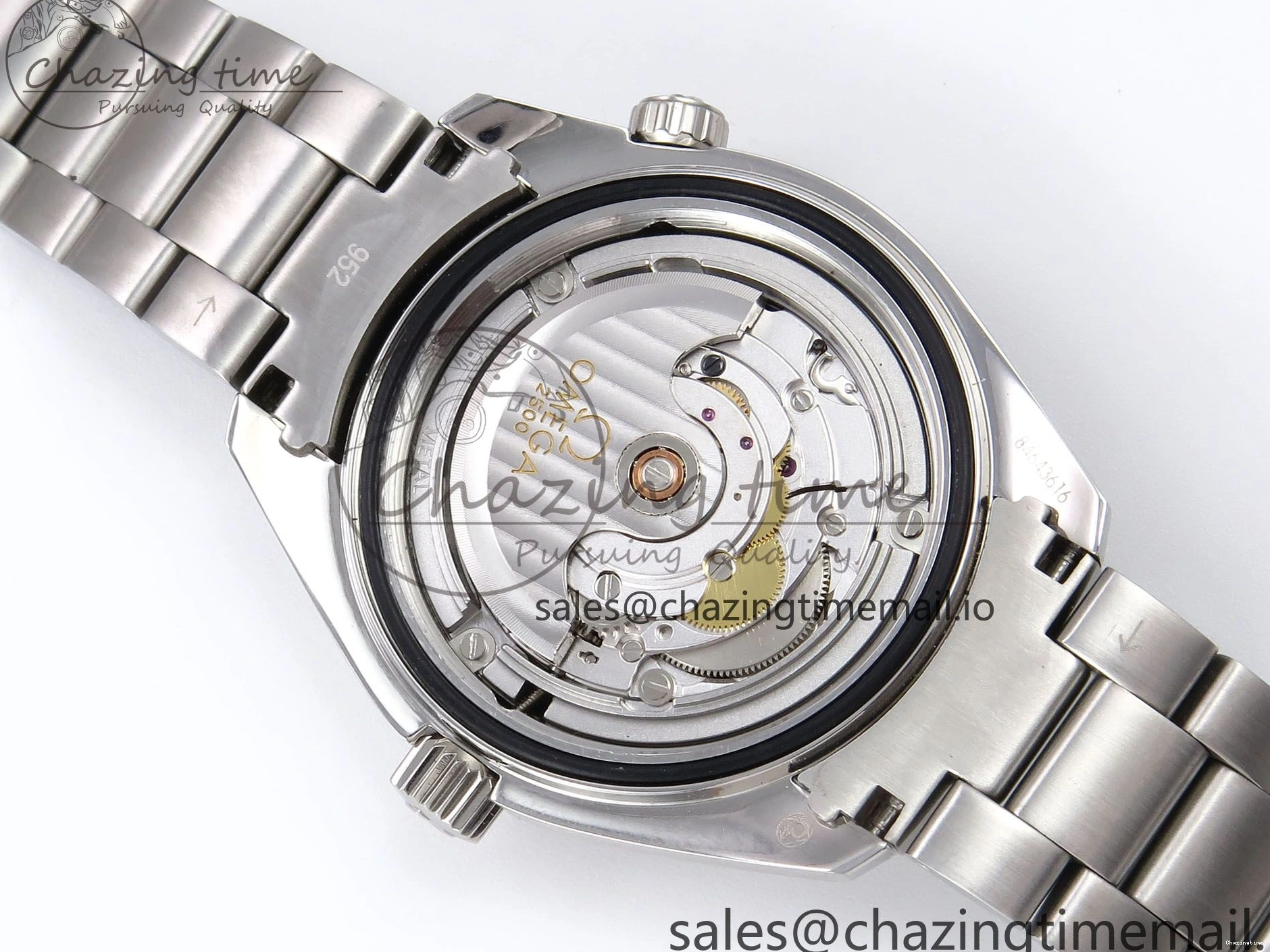 0405 Seamaster “LMPO” OMF 1:1 Best Edition Black Dial on SS Bracelet A Tailored 7703